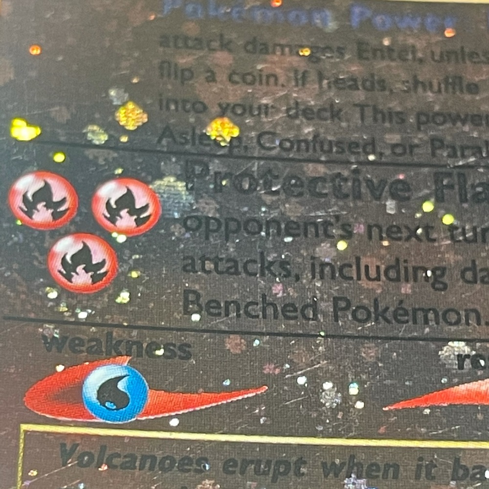 Entei Holo - (Good) - Picture 4 of 6